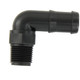 ProTool Hose Barb 90deg 1/2in M Thread X 3/4in
