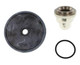 J.Racenstein Comet P36 Repair Kit, includes a black rubber seal, a metal component, and a black O-ring for repair and maintenance.