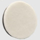 ProTool Felt Polishing Pad 5in, round white polishing pad designed for polishing and buffing surfaces.