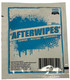 J.Racenstein Graffiti After Wipes, product packaging with graffiti removal wipes in a sealed packet featuring a blue and white design.