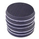 StonePro Diamond Riser Pads 03in, a set of five durable diamond-coated riser pads stacked together for leveling and support in stone cutting and grinding applications.