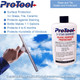 ProTool Barrier Protectant 6.4oz, bottle of glass and tile surface protectant with blue and white packaging