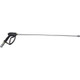 PressurePro Gun-Wand Assy Pro 36in Ins Wand w/QC, pressure washing gun wand with long metal spray wand and quick connect fitting.