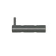 J.Racenstein Long Bar w/Groove SS MIO, a stainless steel long bar with a groove for mechanical applications.