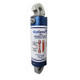 J.Racenstein Sky Genie Descender Large 1/2in Rope, a blue and silver industrial descent control device with safety instructions and diagrams on the label.