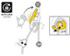Petzl Descender ID EVAC 7/16in, safety device with Auto-Lock System for rescue and descent operations.