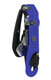 Petzl STOP Descender Petzl, blue and black manual descender device for rope control in climbing and rescue operations.