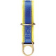 Gemtor Tie off 2 Metal Rings 06ft length, close-up view of a safety harness strap with metal ring and blue and yellow webbing.