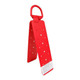 J.Racenstein Roof Anchor Reusable, red metal roof anchor with multiple holes for securing safety harnesses.
