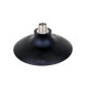 All Vac Industries All Vac Suction Cup Repair Items, durable black rubber suction cup with metal threaded connection.