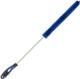 Ettore Dryer Vent Brush, blue cleaning tool with a long handle and spiral bristle design for cleaning dryer vents.