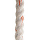 Teufelberger MultiLine Firm Rope 5/8in, close-up of white twisted rope with orange markings, durable and high-strength industrial rope.