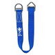 J.Racenstein Pick off strap 11in-54in Sky Genie, blue climbing safety strap with metal hooks and sky genie logo