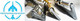 ProfessionalSquegees Rubber Professional Squegees Rubber Replacement, close-up image of stainless steel squeegee blades with replacement rubber edges.