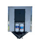 ProTool Enclosed Pressure and Soft Washing Drone Trailer, with dual propane tanks and enclosed equipment storage in a sleek metallic trailer.