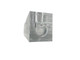 ProTool 6 Port Soft Wash Metering Manifold Clear, transparent plastic manifold with six ports for garden hose and spray nozzles, used in soft washing applications.