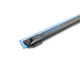 Moerman Standard Wide Body Channel, a black and blue plastic wiring channel for electrical cable management.
