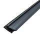 Monster Products Wide Body Squeegee Channel - Monster, close-up of a black wide-body squeegee channel on a white background.