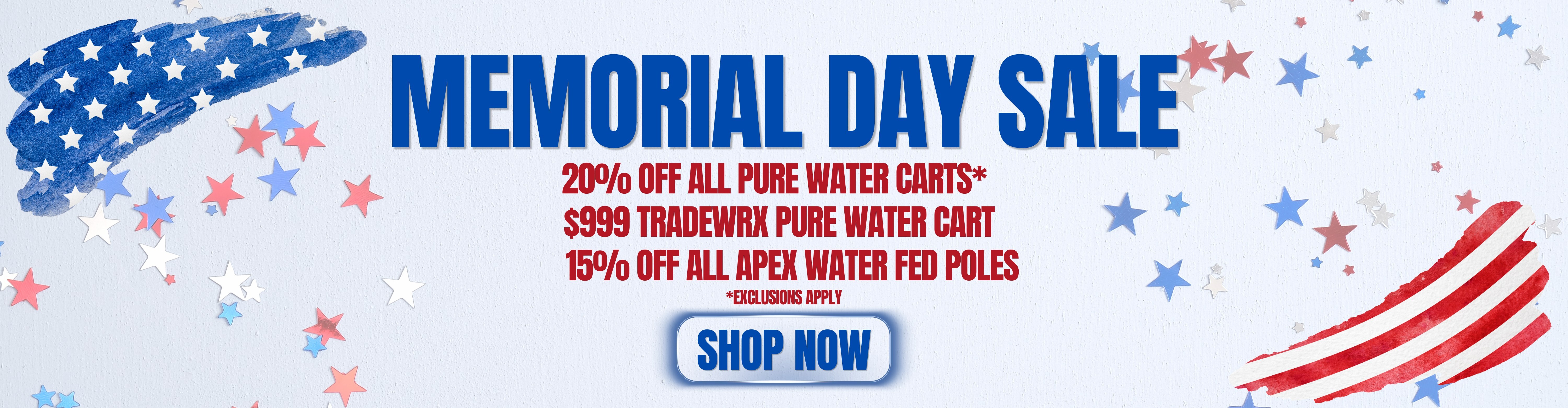 J Racenstein Memorial Day Sale
