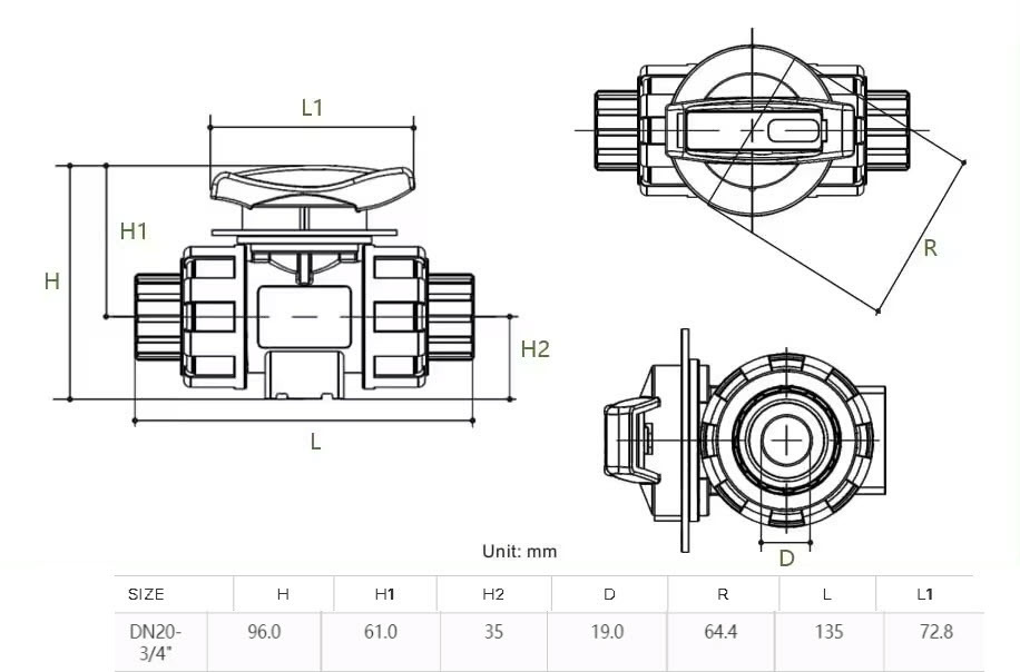 ProTool Metering Valve 3/4 inch Installed View