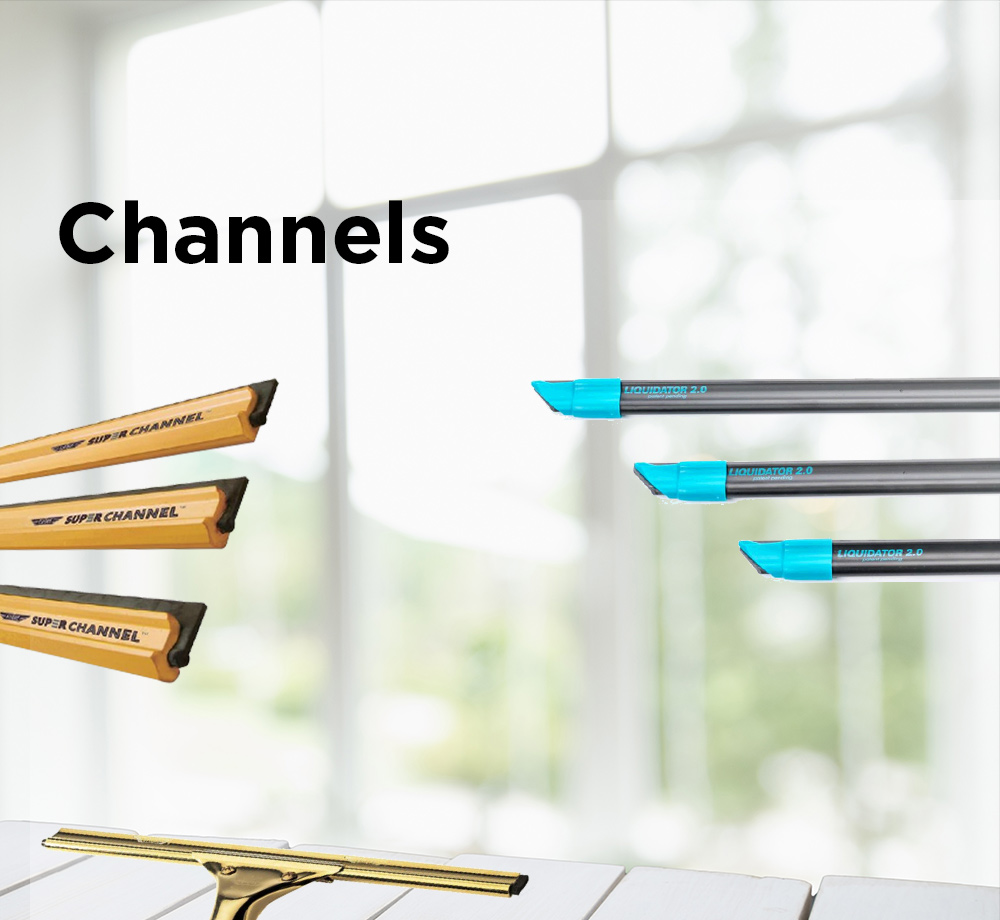 Squeegee Channels