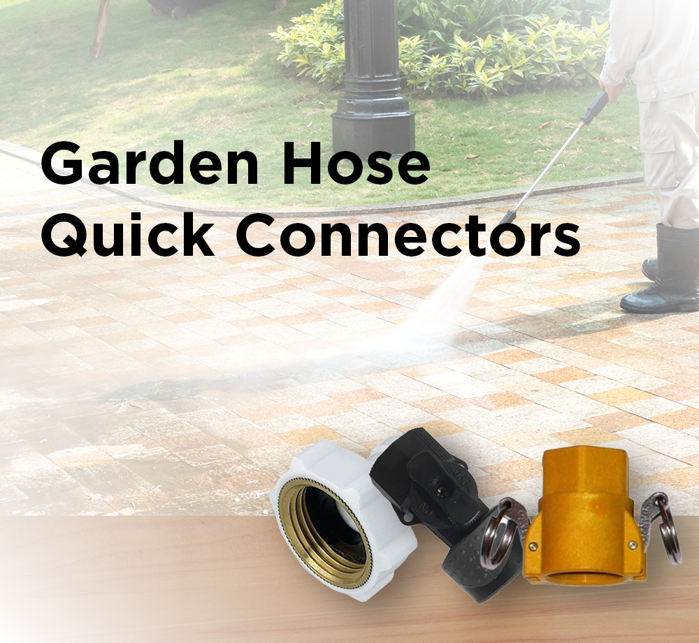 Garden Hose Quick Connectors
