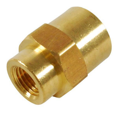 TRADEWRX Union Reducer 1/2in x 1/4in NPT Brass Coupling