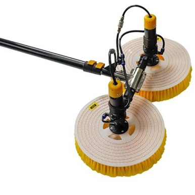 Double Brush 25in Wide 24v Electric Cleaning Kit