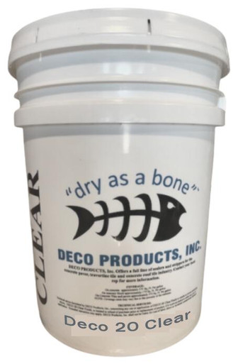 Deco 20 Clear Concrete Sealer Matte Finish