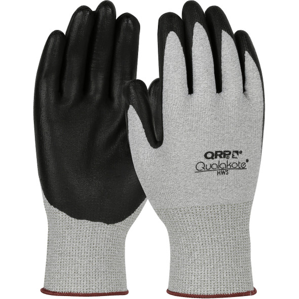 Green Cuff Grey NY/Carbon ESD NPD 12/Pr Pk 10 Pk/Cs MEDIUM - Size M, Gray 1 Case - CE Seamless Knit Gloves