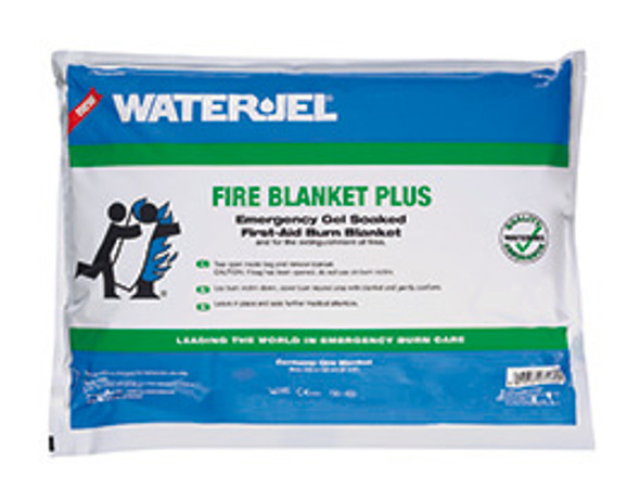 First Responder Fire Blanket (Fire Blanket Plus) in foil pouch - 6' x 5'  (4 blankets/case)