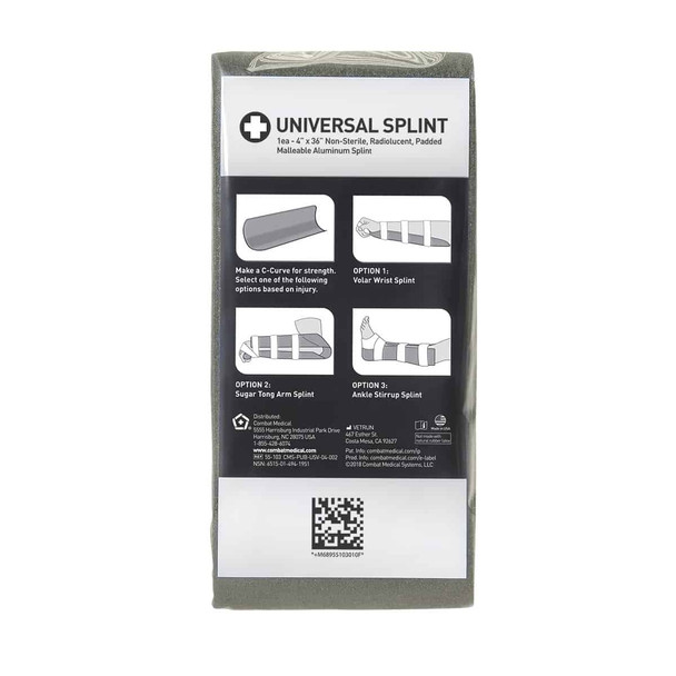 AllEvac Universal Splint - Olive Drab (flat)