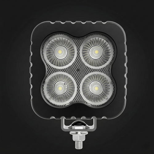 VikLight Lyra 80W LED Work Light with Heated Lens:
Lumen count: 4500 theoretical
Connection: Integrated DT connector. A suitable DT connector is included.
E-marked: Yes, ECE-R10
Voltage: 12v/24v
Power: 80w
Current consumption: 8A at 12v
IP rating: IP67
Width: 103 mm
Height: 172 mm
Depth: 70 mm

5-year warranty.