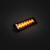 Directed warning light for surface mounting with extra durable surface treatment. Approved according to ECE regulation 65 for roadside work, and very low profile with a protrusion of only 10mm.
