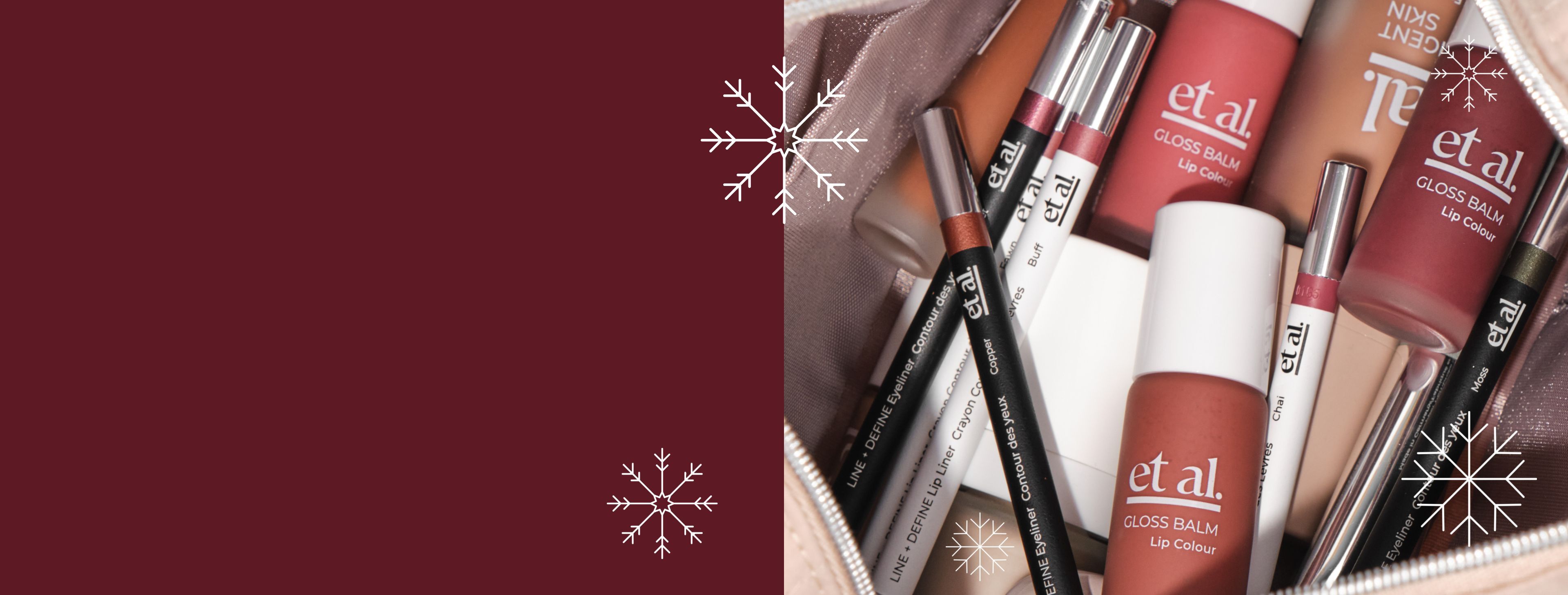 The Define and Shine makeup collection