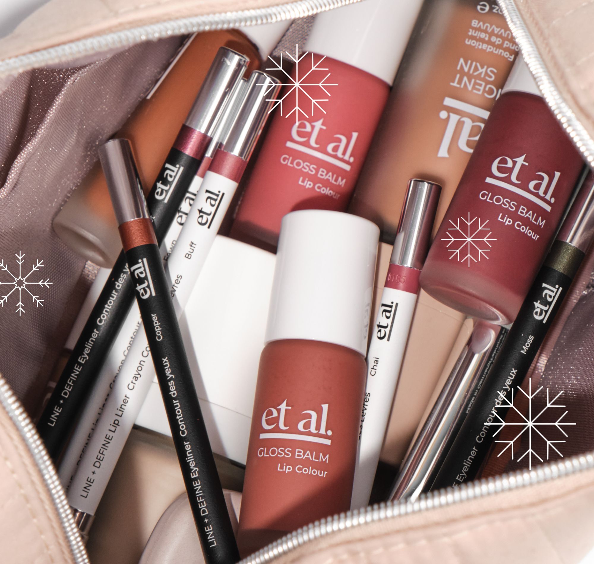 The Define and Shine makeup collection