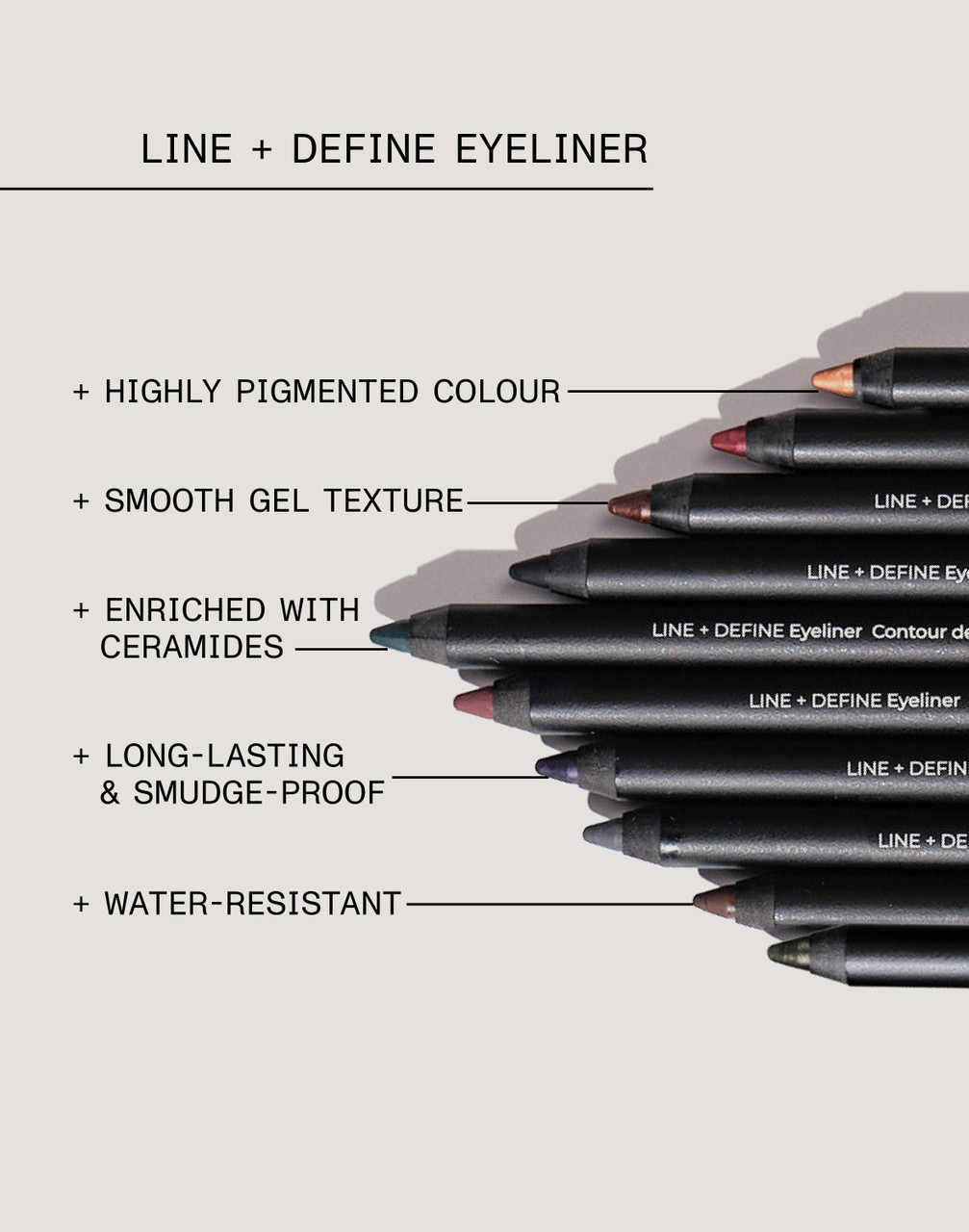 Chestnut Line + Define Eyeliner
