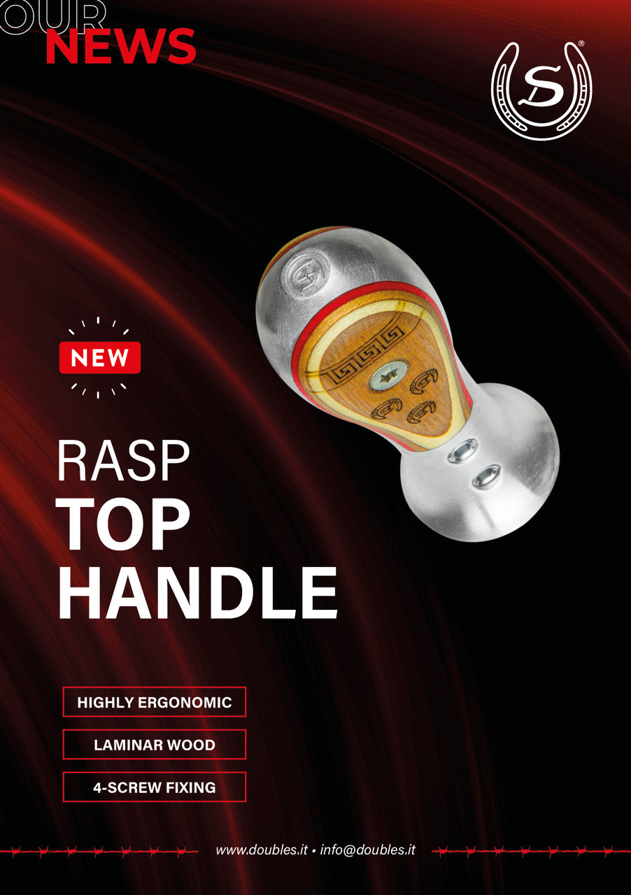 Pink Rasp Handle Double S Deluxe Rasp Top Handle