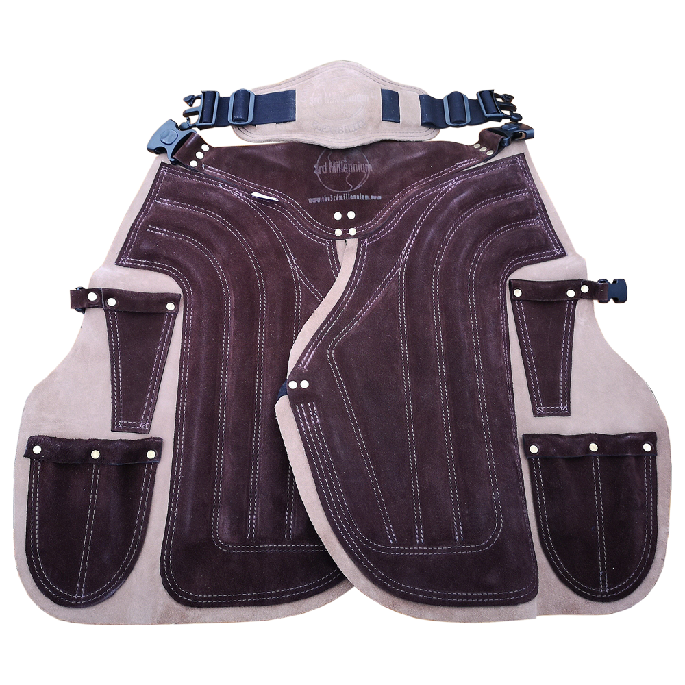 3rd Millennium All Leather Farrier Apron 75cm