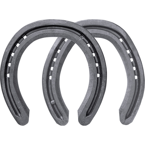 LiBero Concave 22x10 Horseshoe available in front toe clip and hind side clip