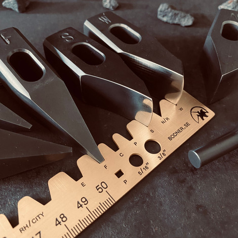 Brass Rule for Horseshoe making 