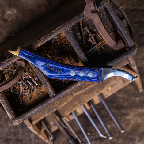Beanie Tools Curved Blade Knife Left 