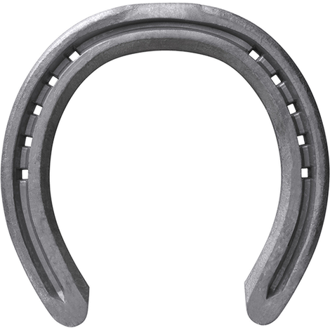 Mustad LiBero Concave Horseshoe in Section 20x10 Front Toe Clip