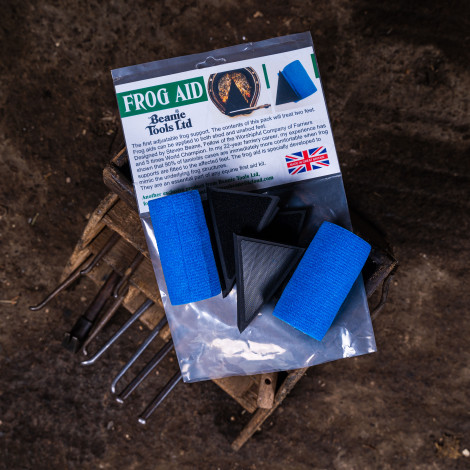 Beanie Frog Aid with bandage