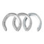 SCF Xtra Aluminium Degree Wedge Front Toe Clip and Hind Toe Clip Horseshoes 