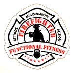 Firefighter Functional Fitness Stickers