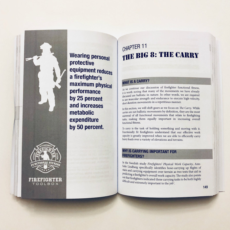 Firefighter Functional Fitness Paperback Book - Firefighter Toolbox LLC.