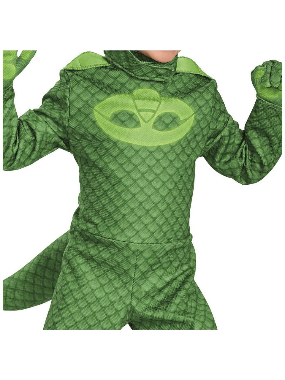 Deluxe PJ Masks Kids Gekko Light Up Costume