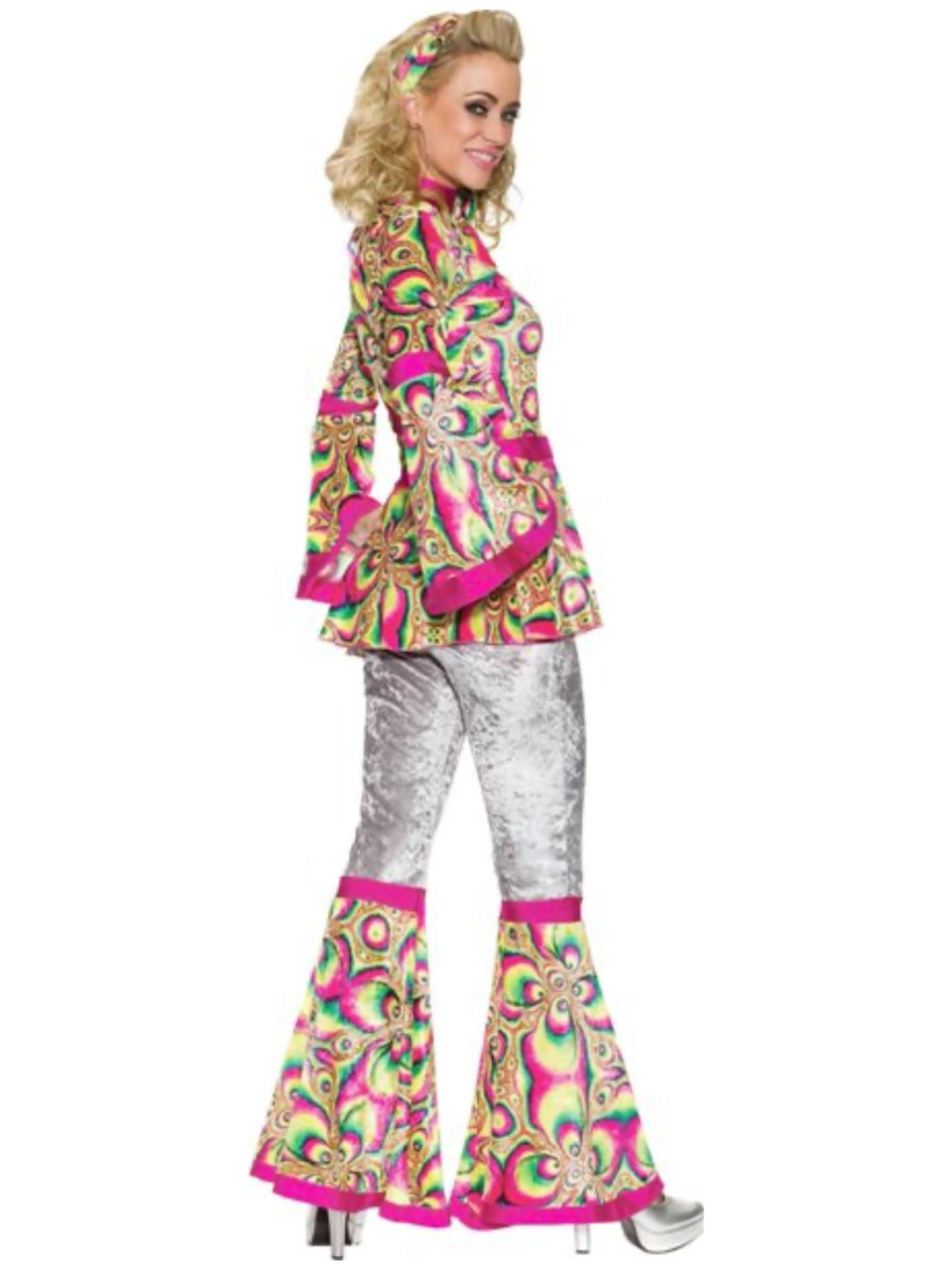 Womens Disco Dancing Queen Costume