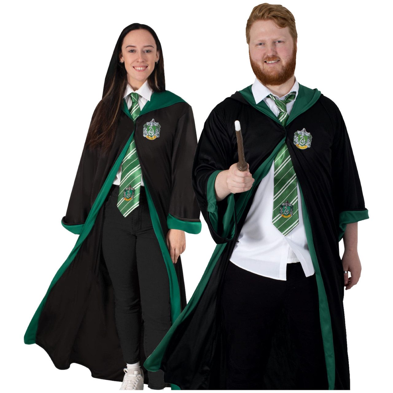 Adult Harry Potter Deluxe Slytherin Robe Costume